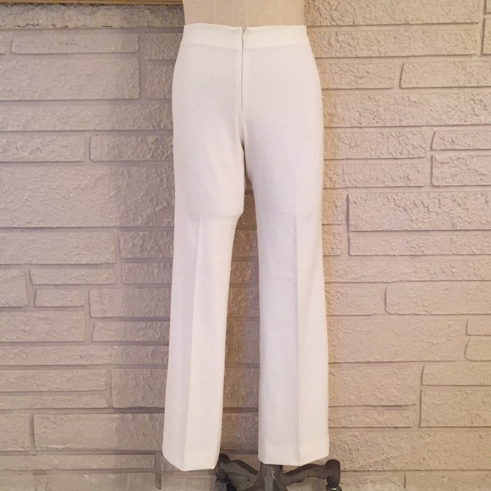 Fabrizio Gianni Front Zipper Stretch Dress Pants